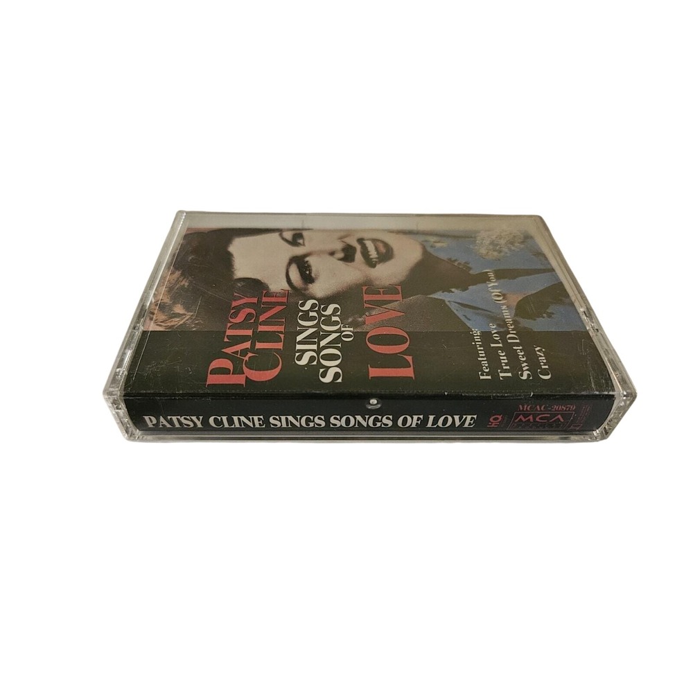 Patsy Cline Cassette‎ Tape Sings Songs Of Love ❤️